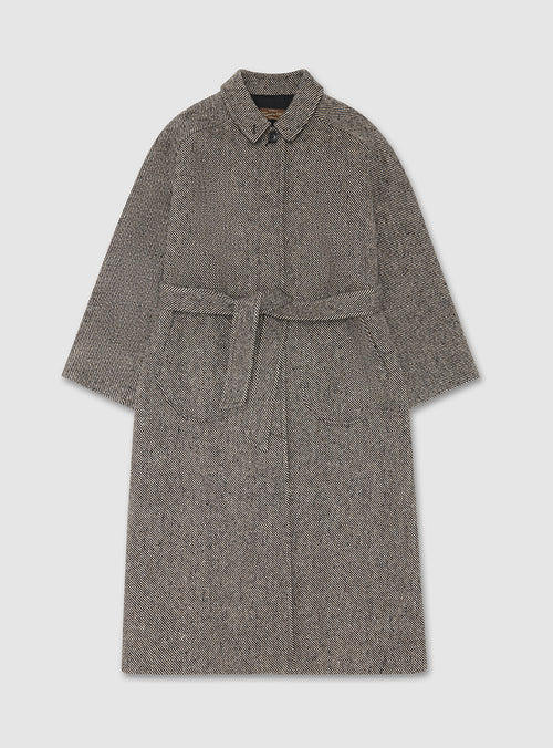 Belted Deck Coat (Twill)
