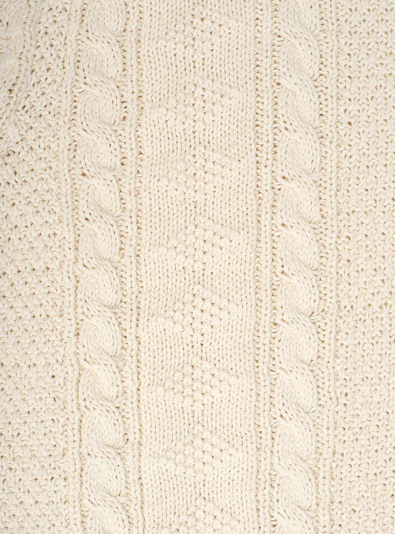 Cotton Aran Knit