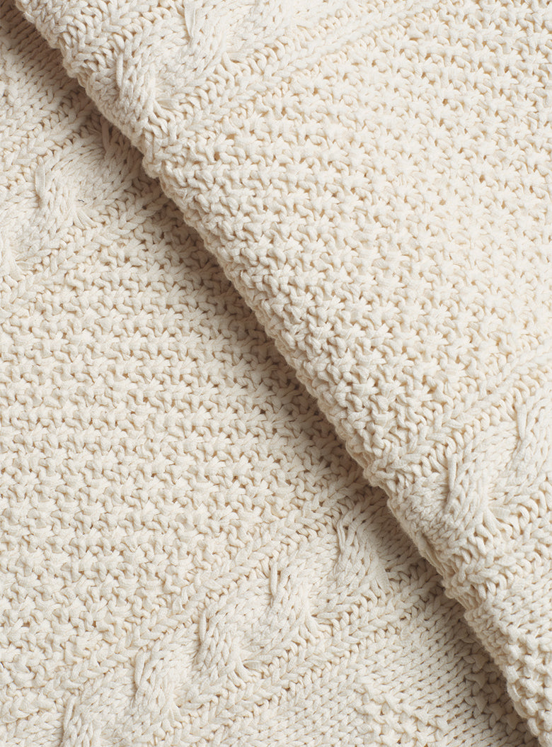 Cotton Aran Knit