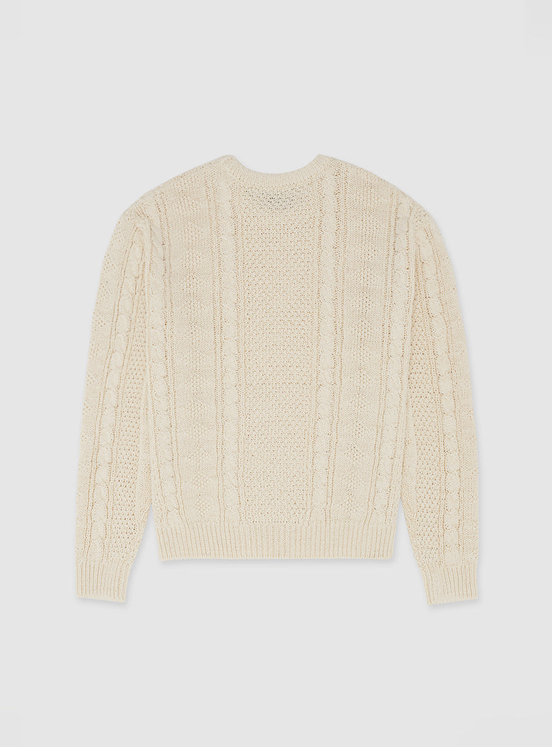 Cotton Aran Knit