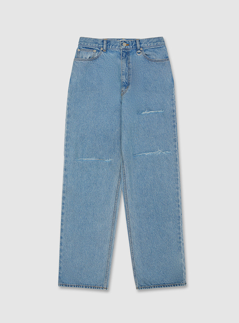 Destroyed Denim Pants (Blue)