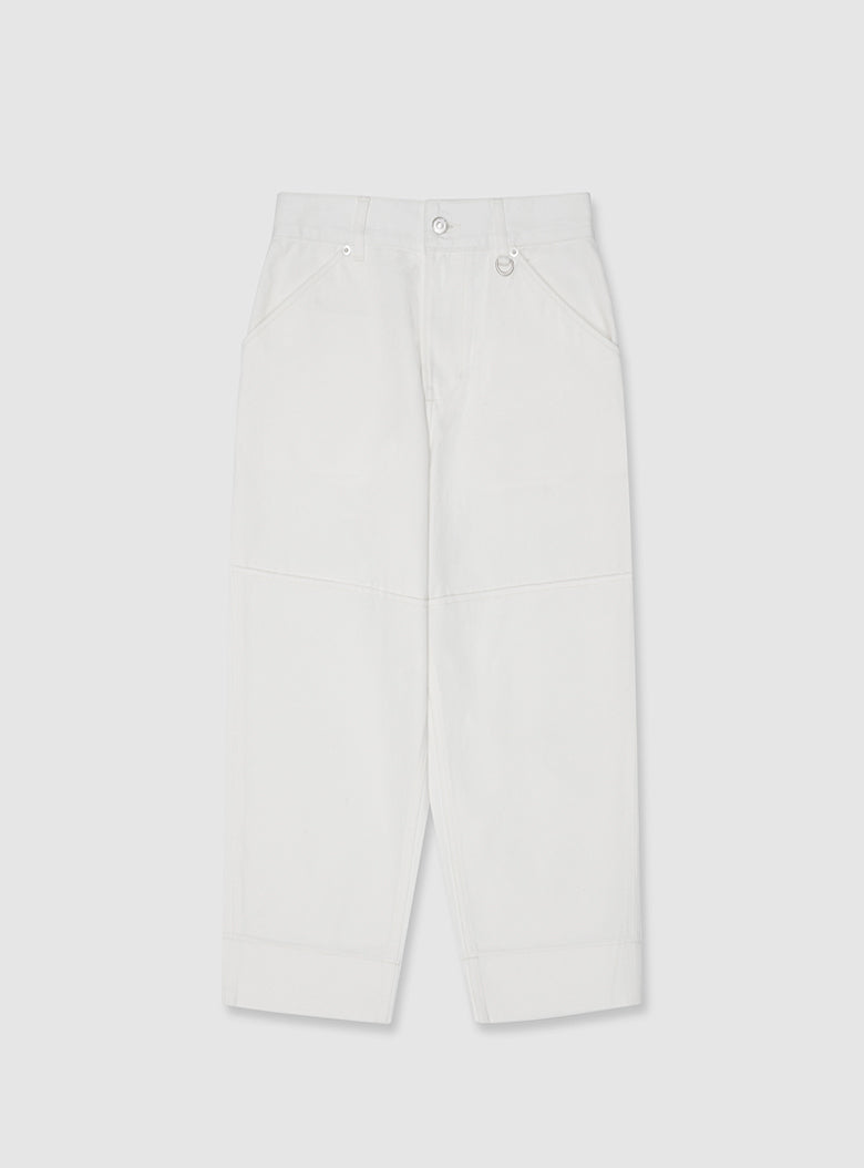 Divided Crop Denim Pants