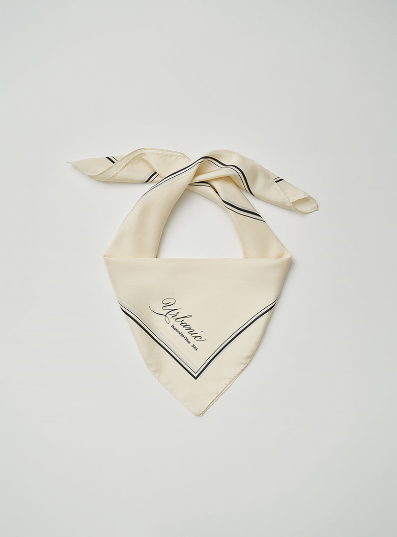 Emblem Silk Scarf