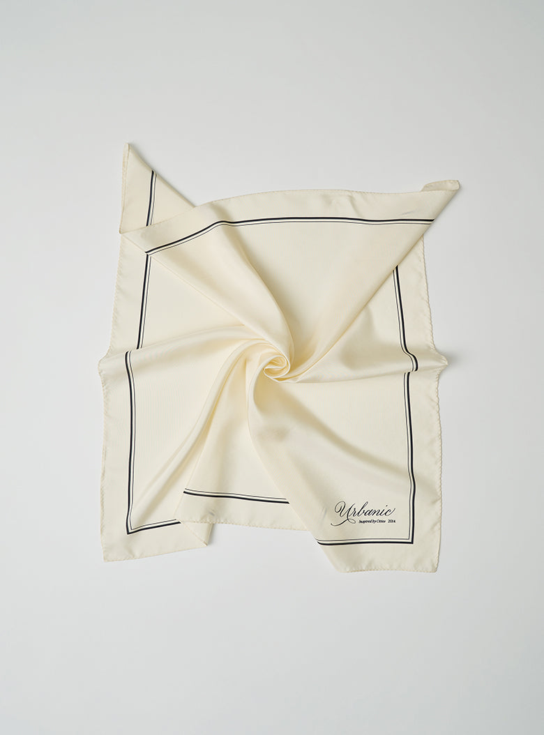 Emblem Silk Scarf
