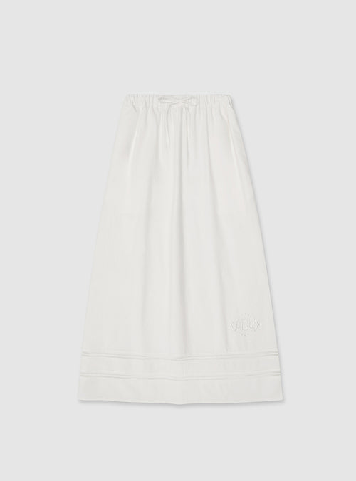 Embroidered Long Skirt