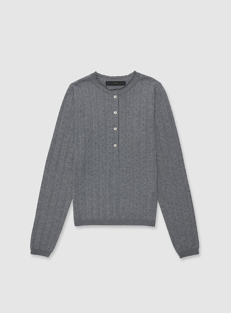 Foret Button Knit