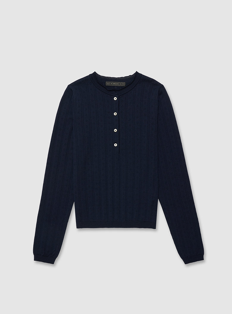 Foret Button Knit