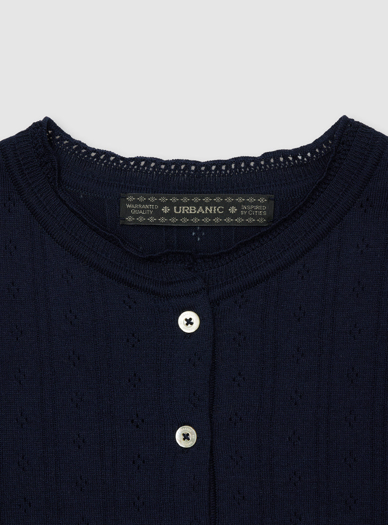 Foret Button Knit
