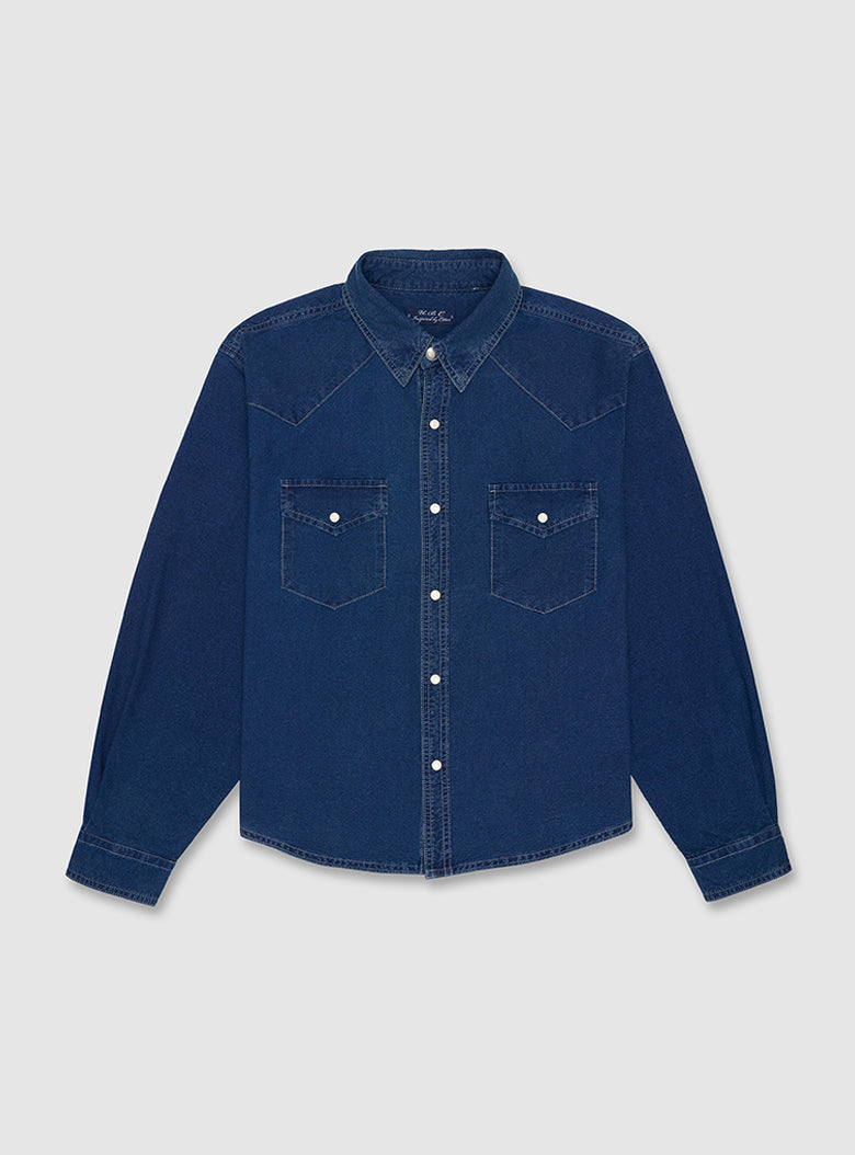 Indigo Western Shirt
