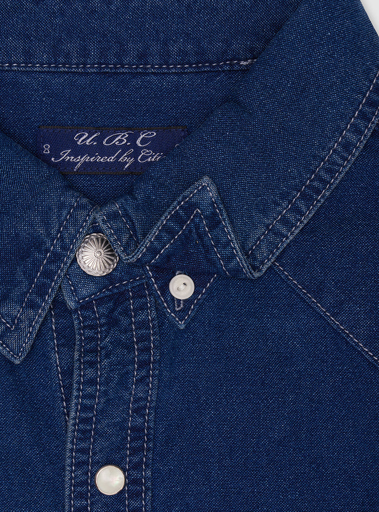 Indigo Western Shirt