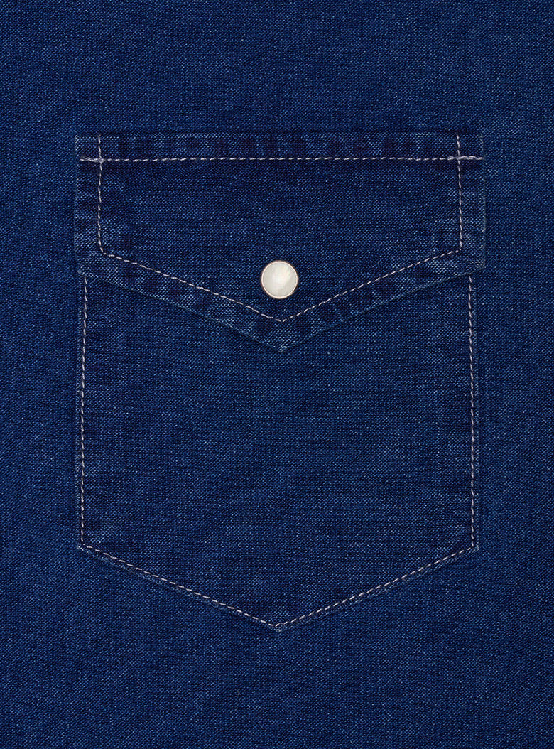 Indigo Western Shirt