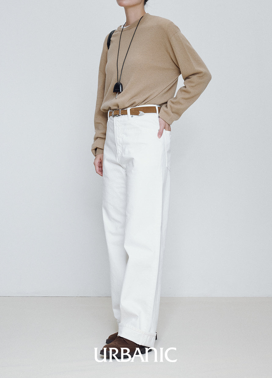 Judy Denim Pants (Off White)