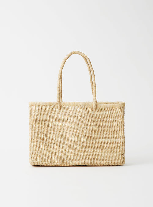 Raffia Shopper Bag