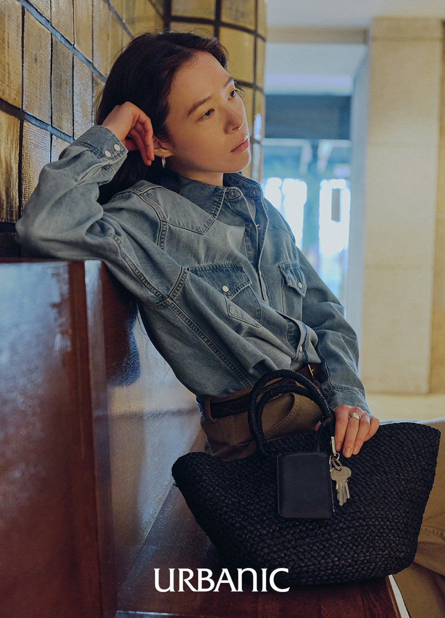 Raffia Tote Bag
