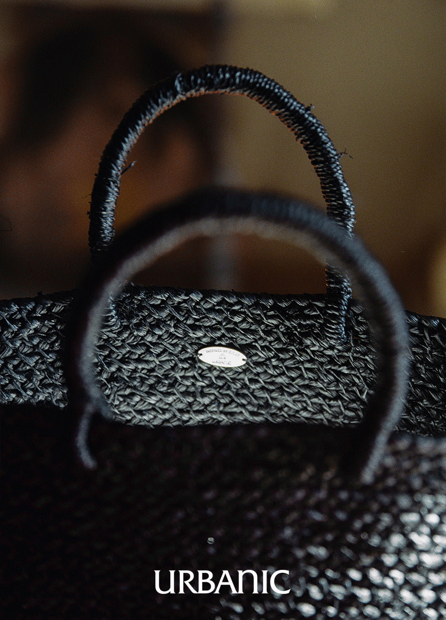 Raffia Tote Bag
