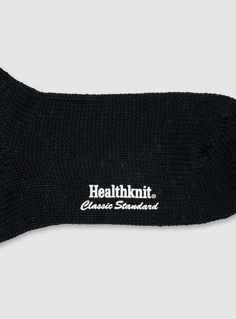 Slub Ribbed Socks