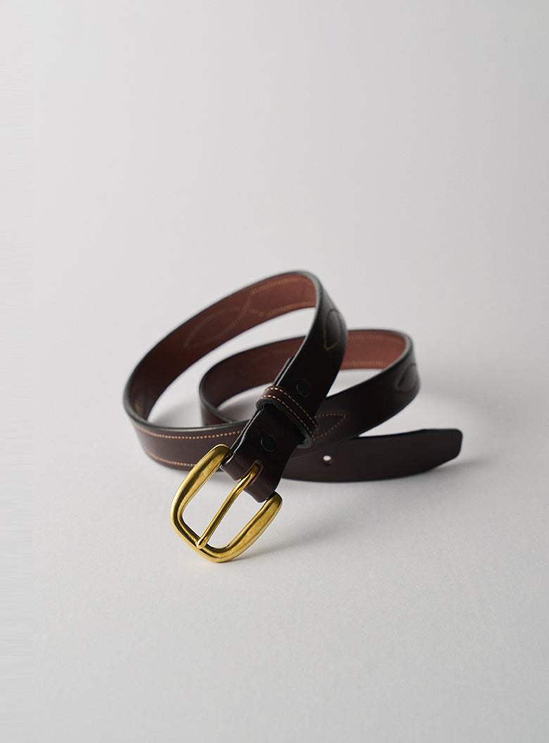 Stitched Pattern Belt