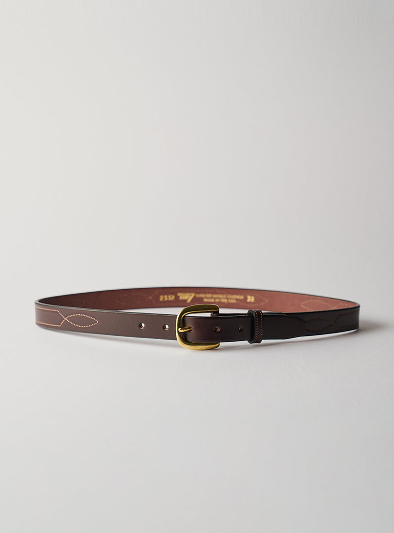 Stitched Pattern Belt