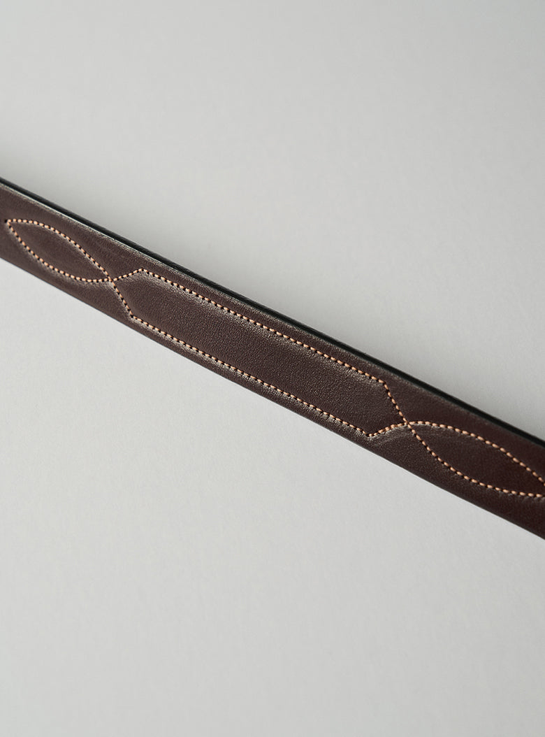 Stitched Pattern Belt