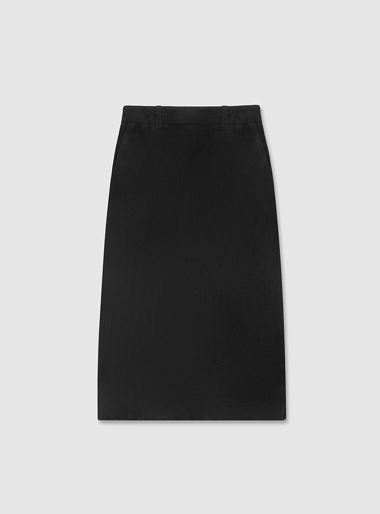 Suede Milanese Skirt