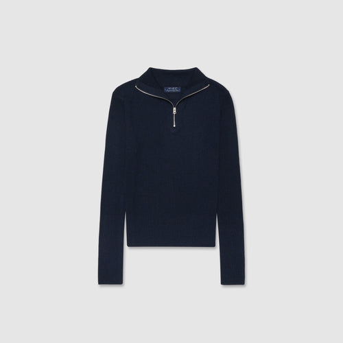Henry Half Zip-up Knit