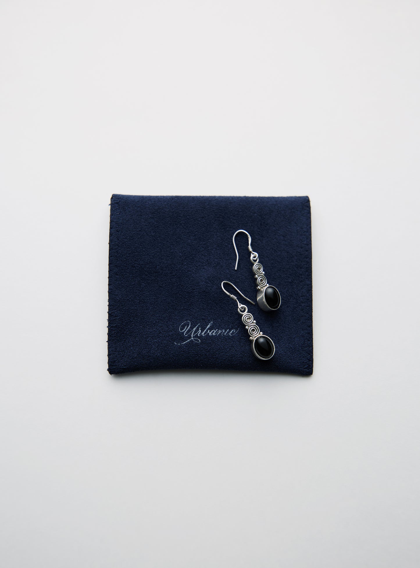Spiral Oval Earrings
