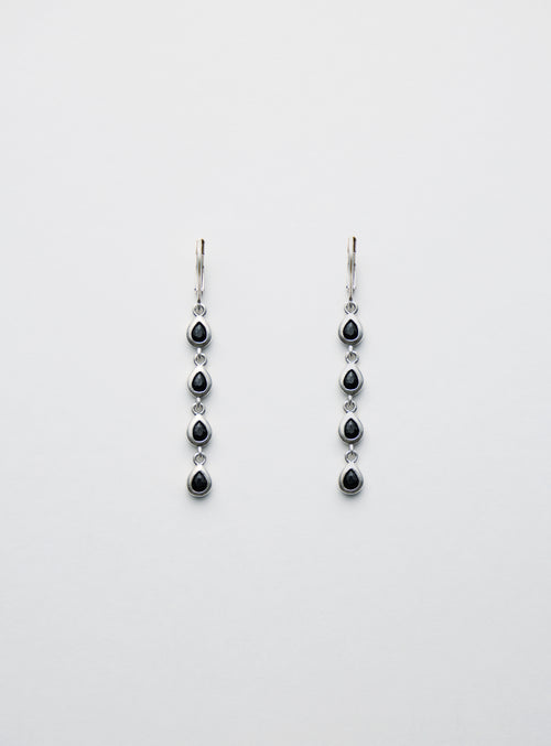 Noir Drop Earrings