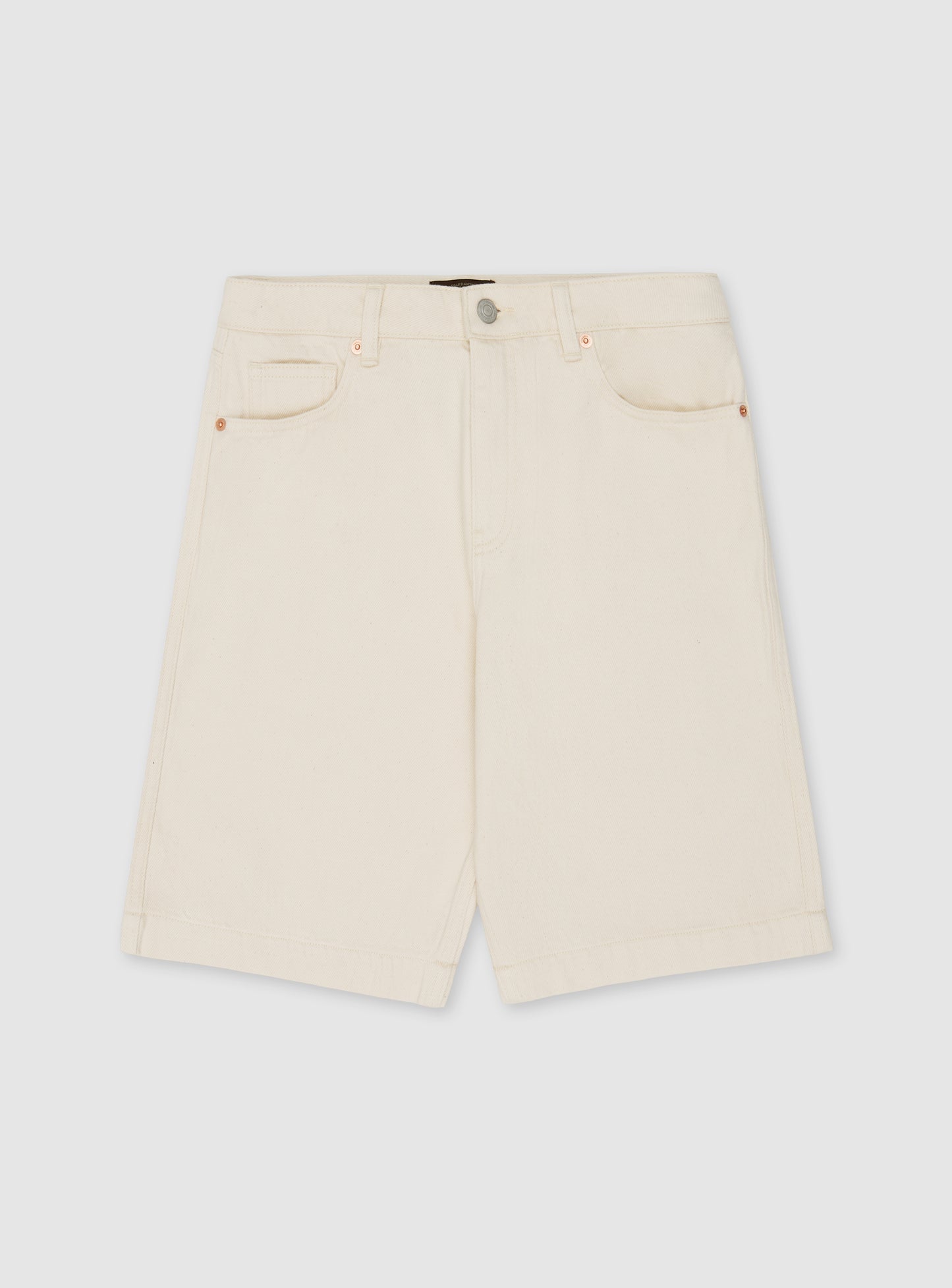 Ecru 5 Pocket Shorts