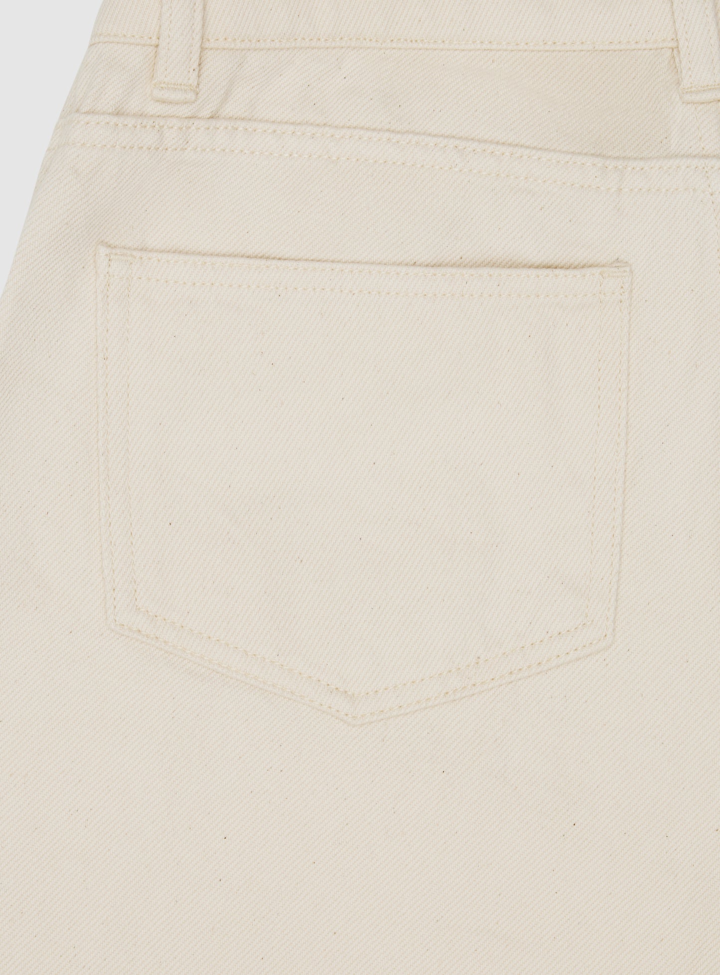 Ecru 5 Pocket Shorts