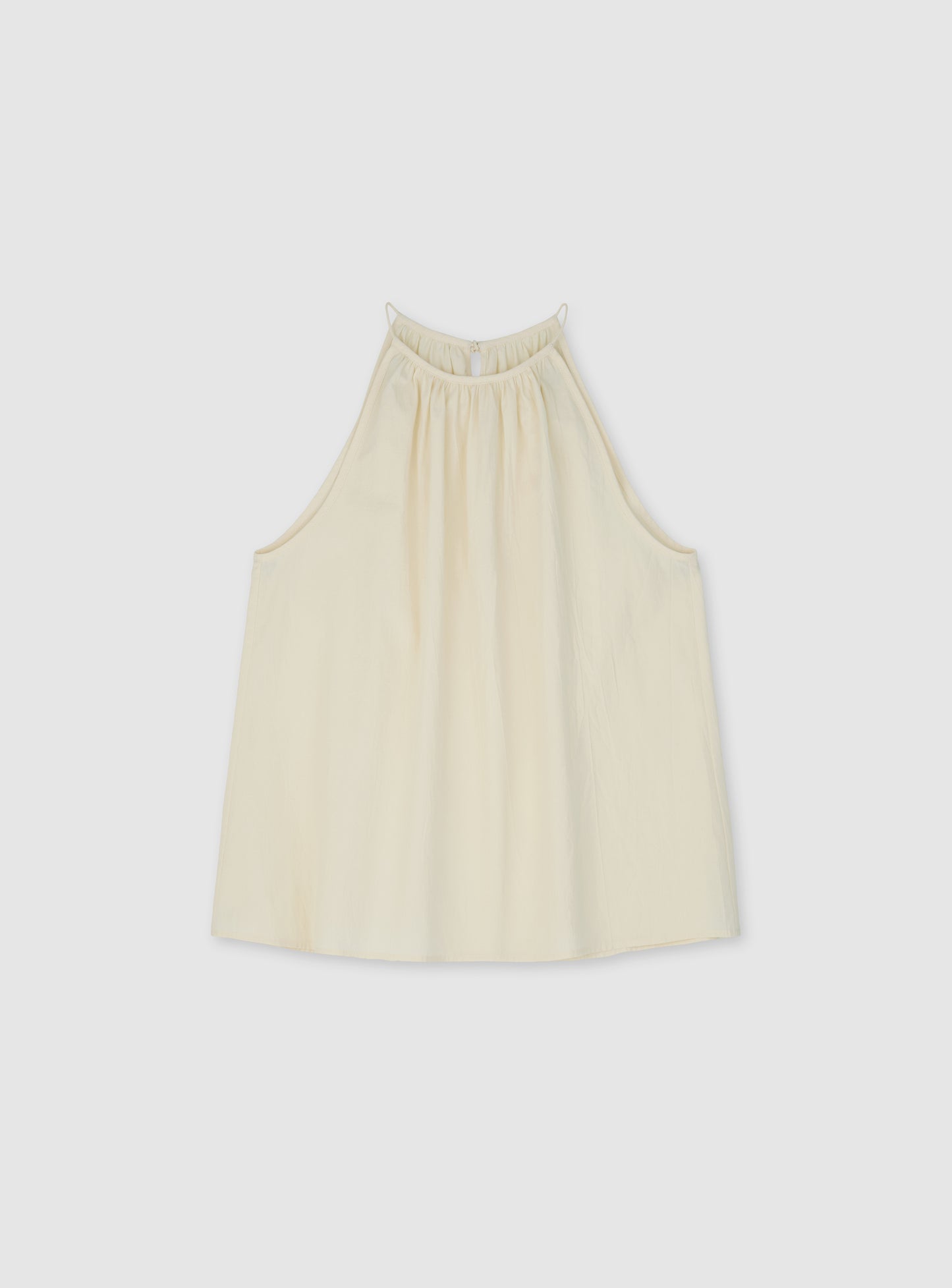 Antibes Halter Blouse (Cream)