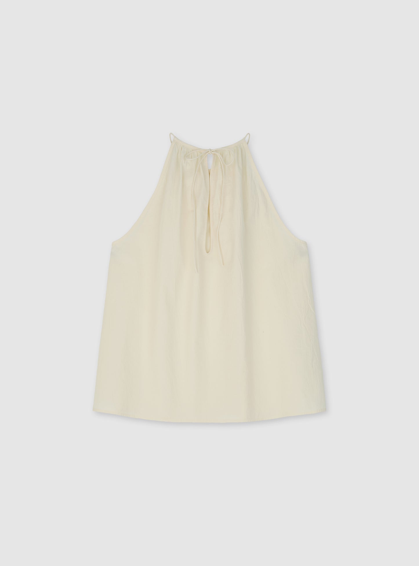 Antibes Halter Blouse (Cream)