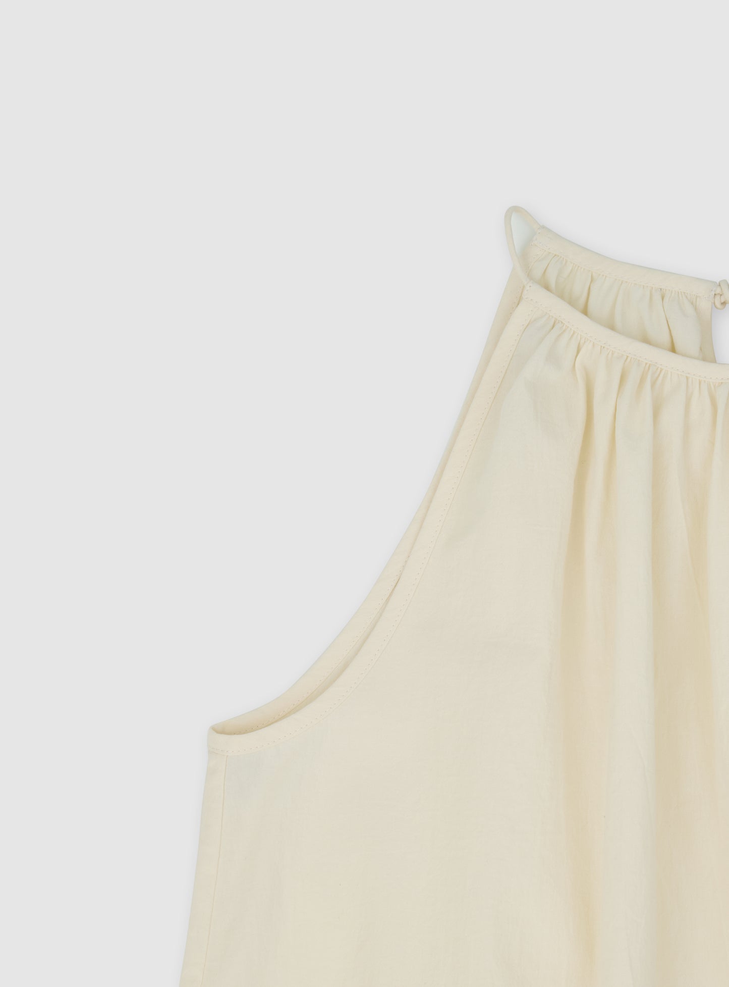 Antibes Halter Blouse (Cream)