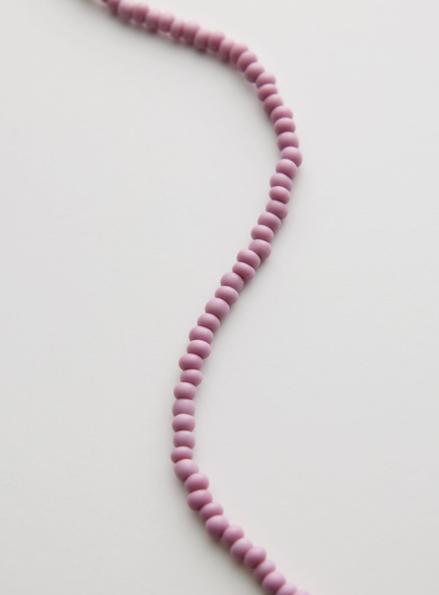 Lavender Venetian Glass Necklace