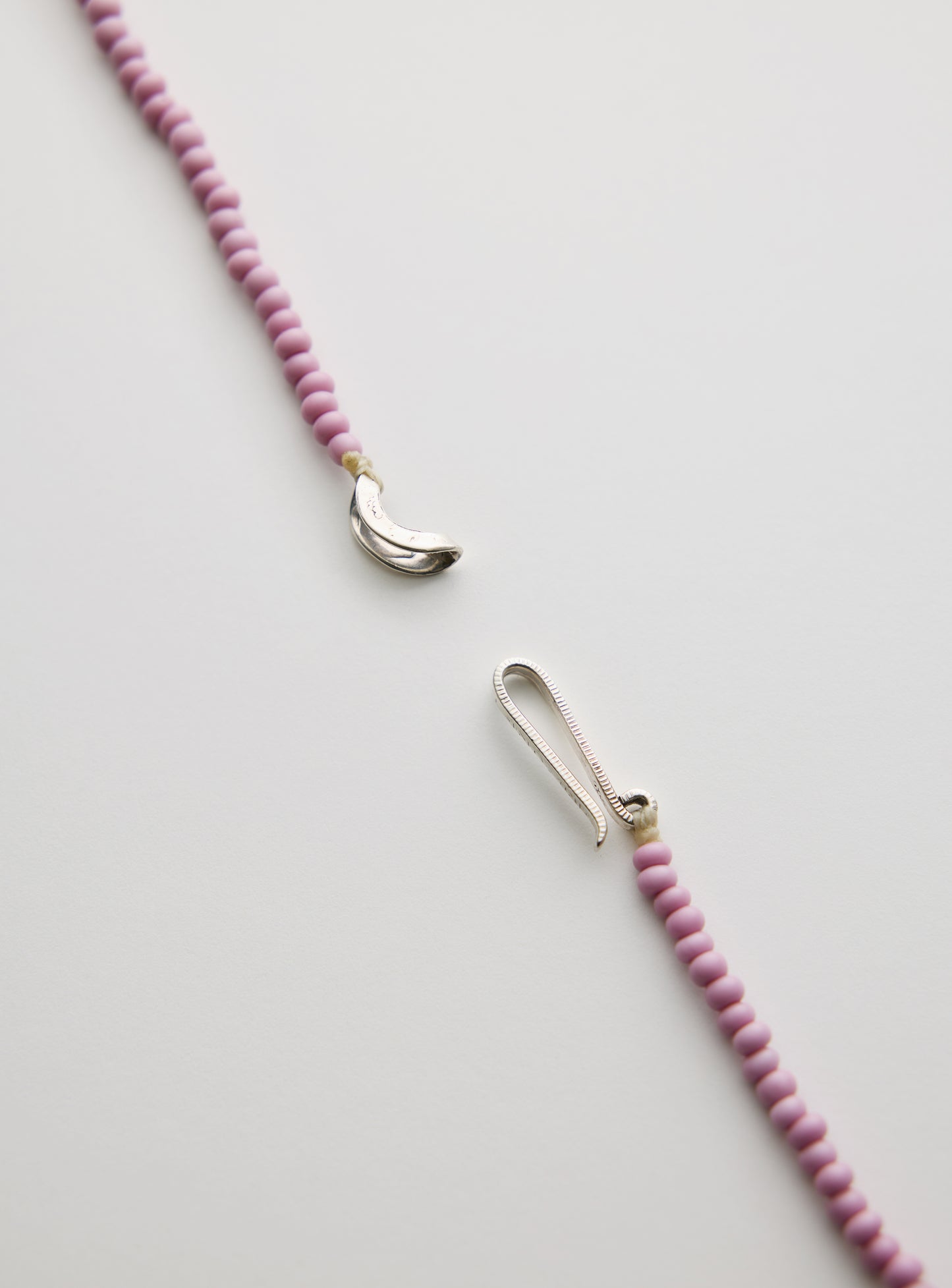 Lavender Venetian Glass Necklace