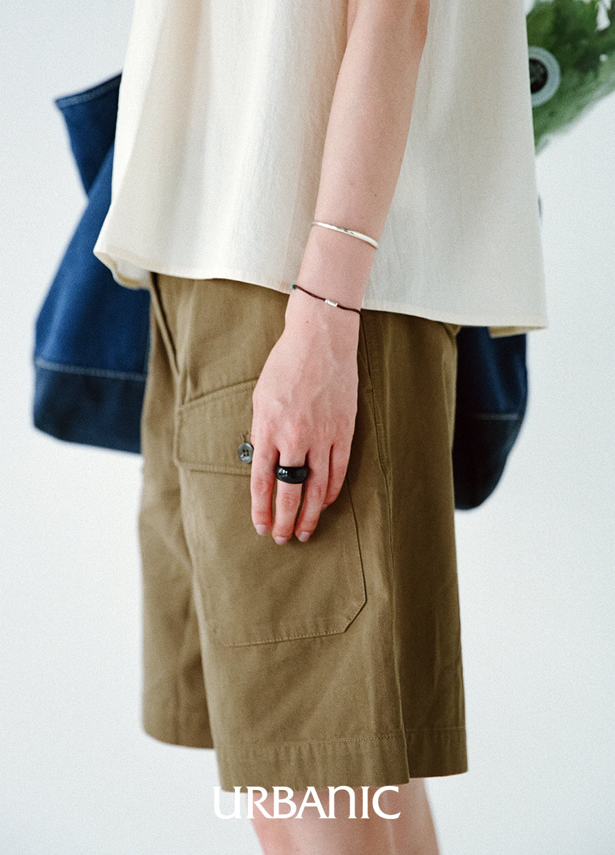 Antibes Halter Blouse (Cream)