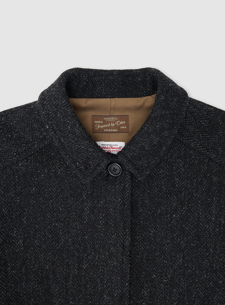 Belted Deck Coat (Herringbone)