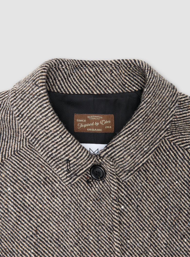 Belted Deck Coat (Twill)