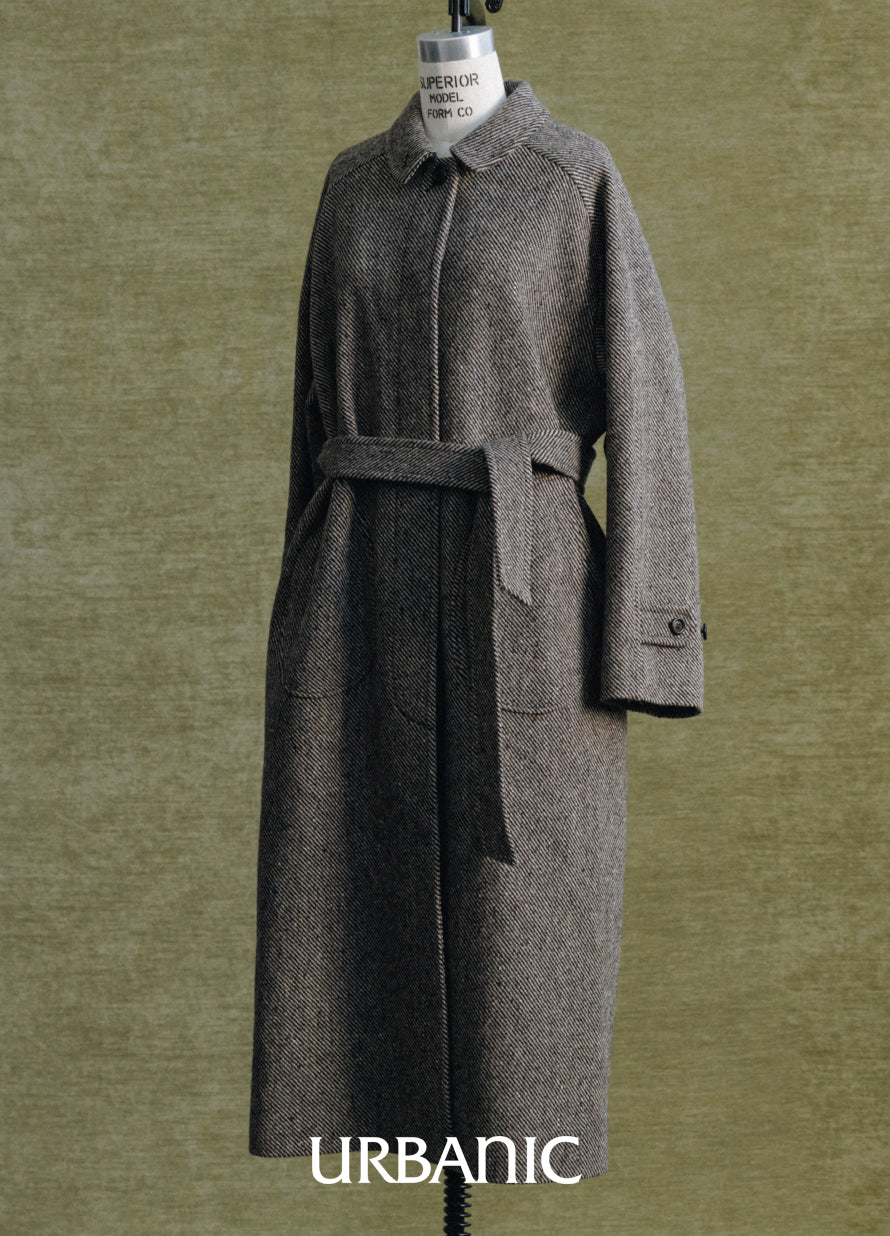 Belted Deck Coat (Twill)