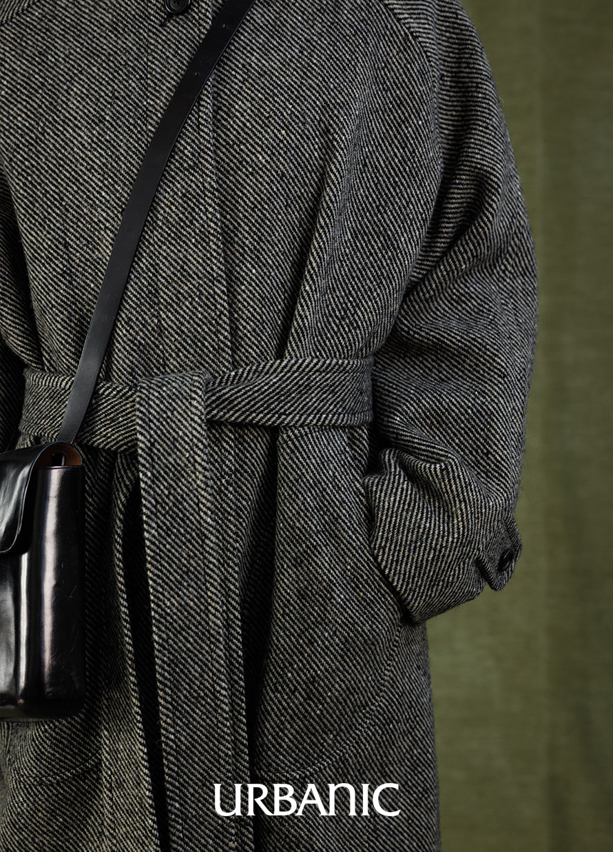 Belted Deck Coat (Twill)