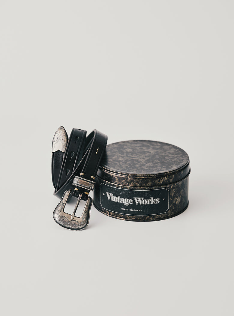 Benz Leather Western Belt