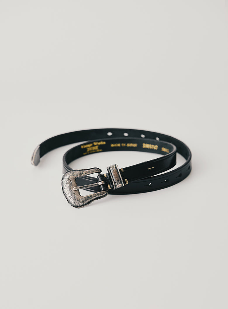 Benz Leather Western Belt