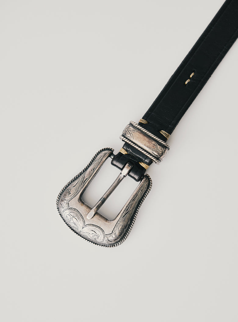 Benz Leather Western Belt