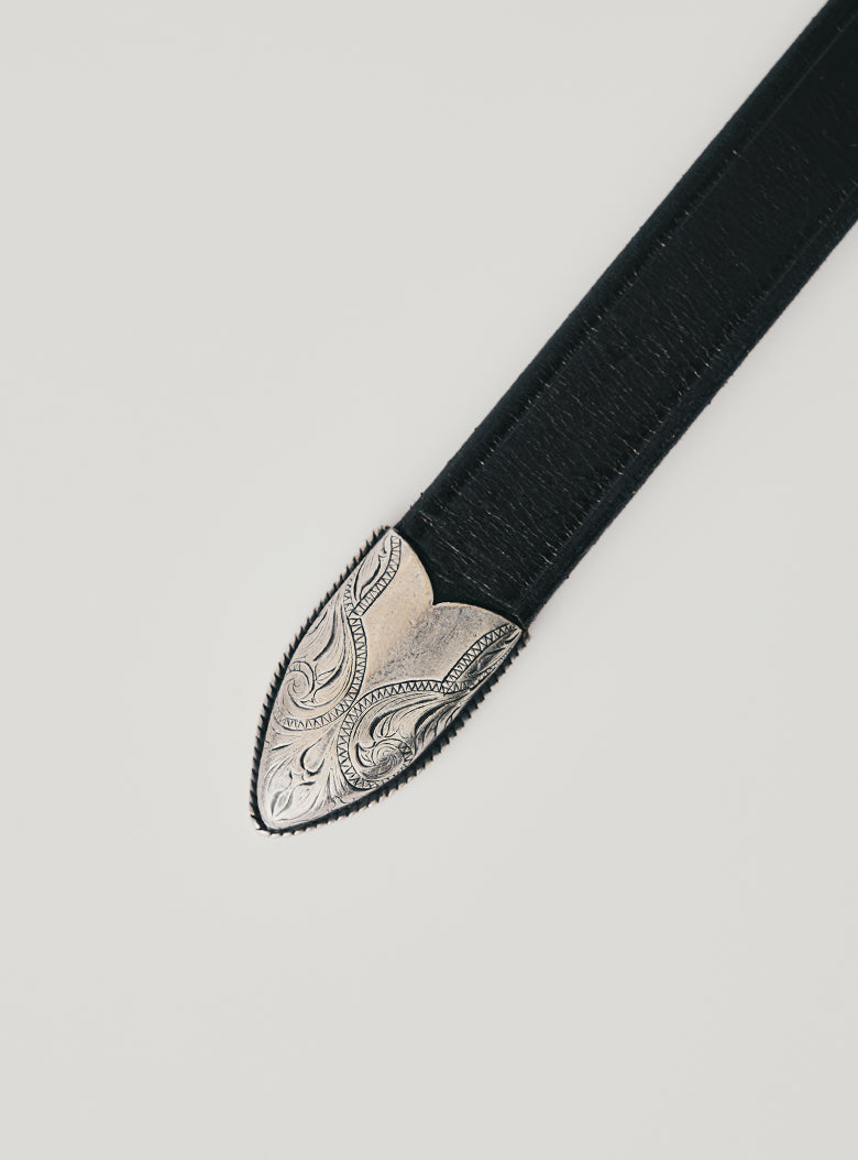 Benz Leather Western Belt