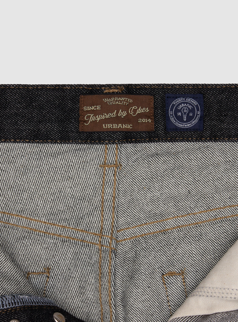 Black Standard Denim Pants