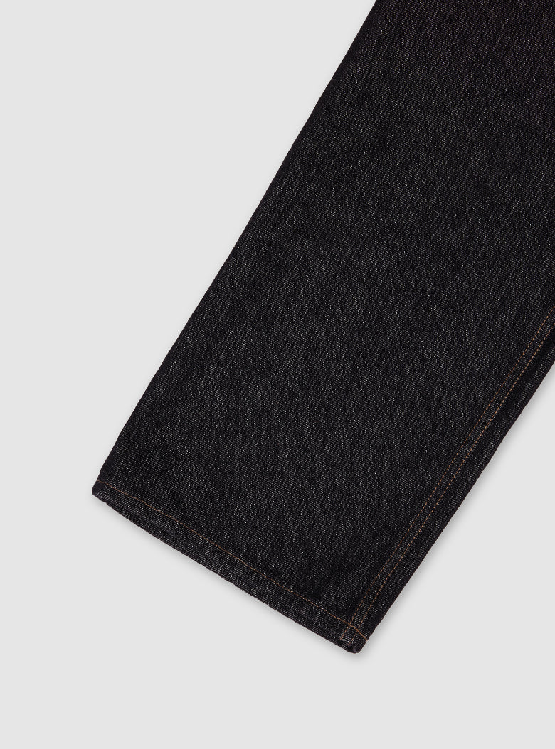 Black Standard Denim Pants
