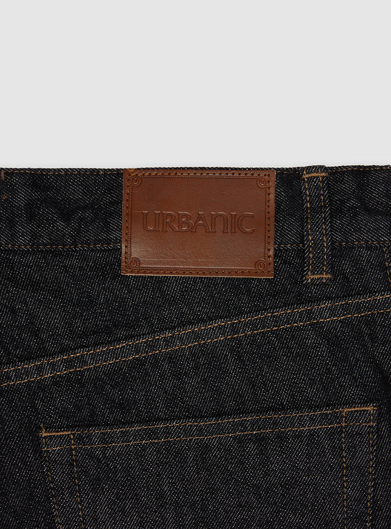 Black Standard Denim Pants