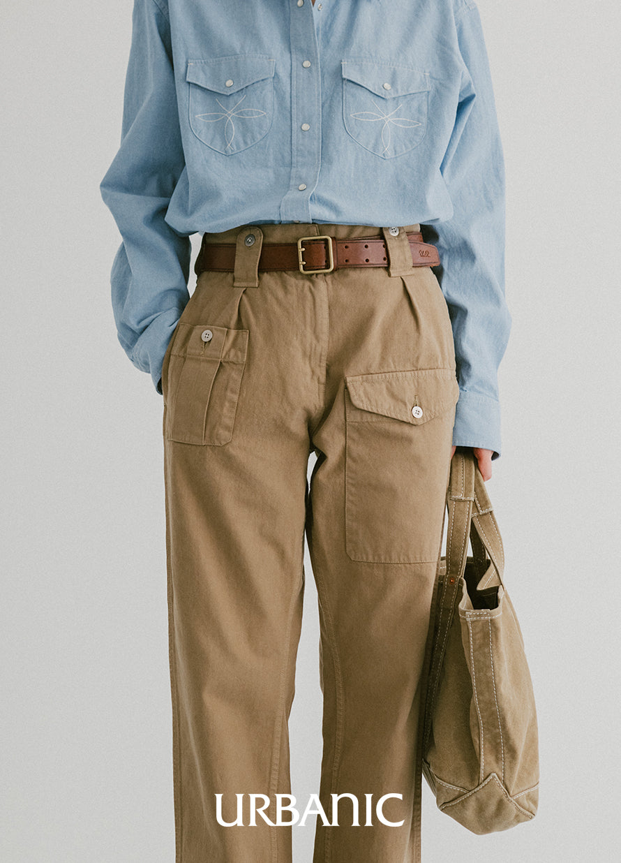 Chambray Western Shirt
