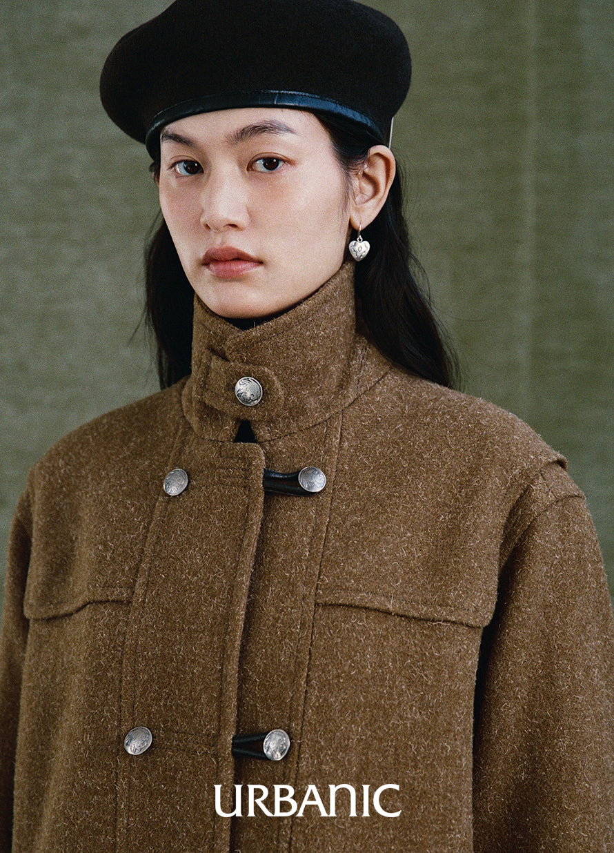 Coin Duffle Coat (Khaki)