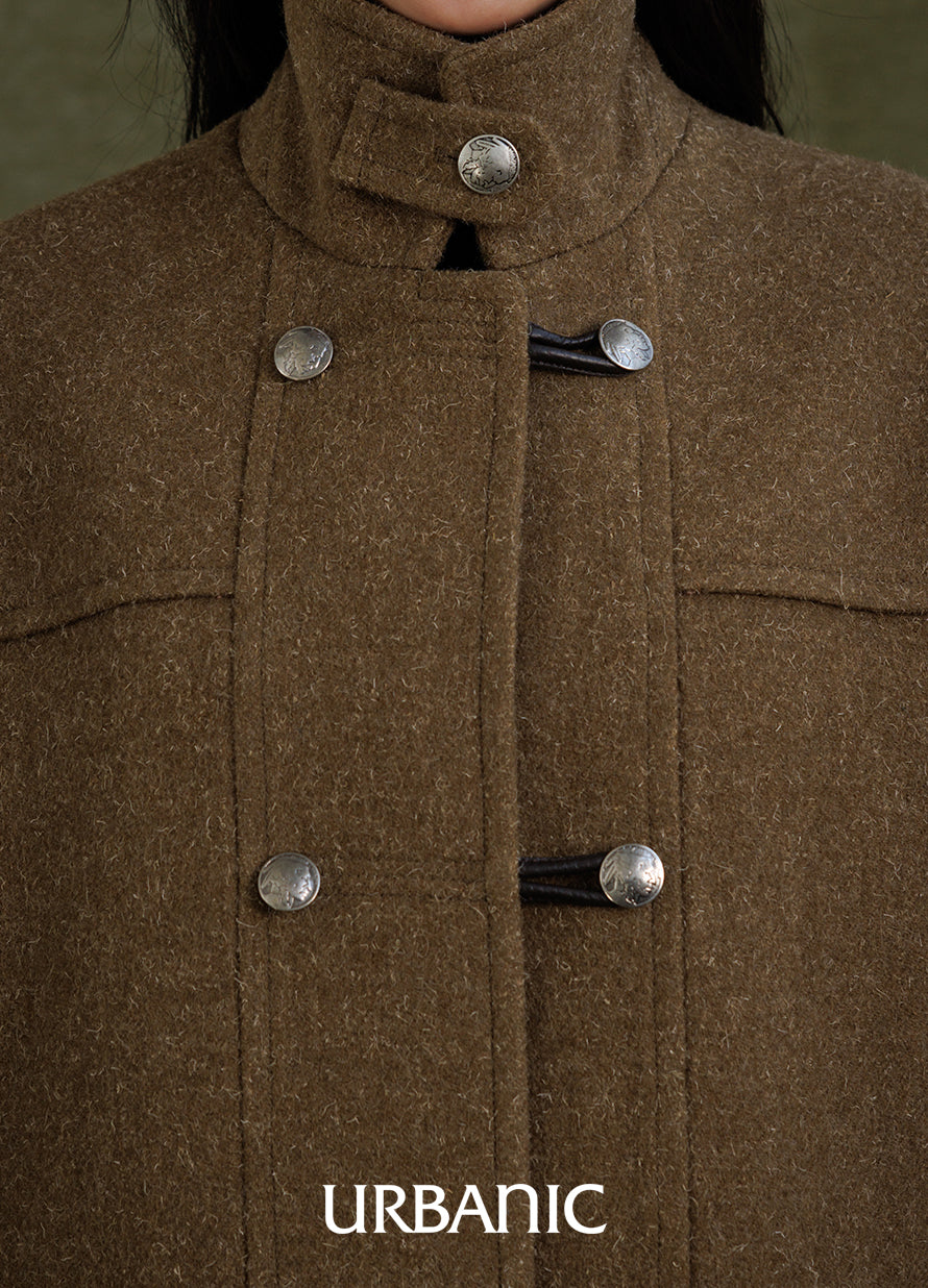 Coin Duffle Coat (Khaki)