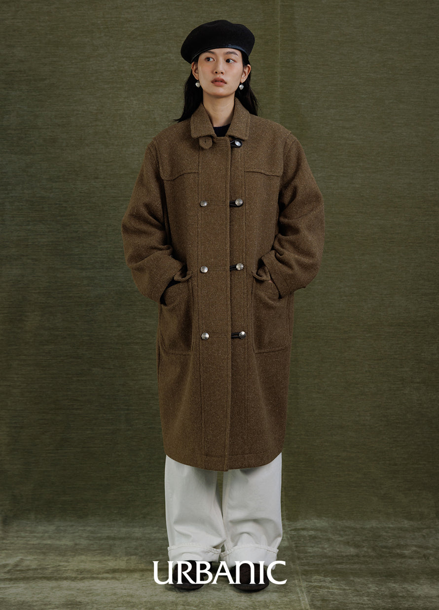 Coin Duffle Coat (Khaki)